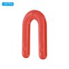 sourcing map Plastic Shims, Horseshoe U Shims Spacers for 1/8 Inch Construction Tile Leveling, Red 100pcs