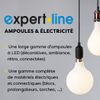 Expert Line 5 Outlet Multi-Socket Power Strip with On/Off Switch