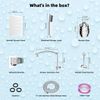 All Metal 10'' Filtered Rainfall Shower Head with Handheld Combo, High Pressure