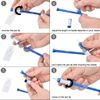 CHUSE M99 Microblading Pen Permanent Makeup Manual Pen with Appearance Patent Design (Gold)