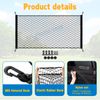 Nylon Trunk Bed Extender Cargo Storage Elastic Net w/ Hooks For Honda Toyota