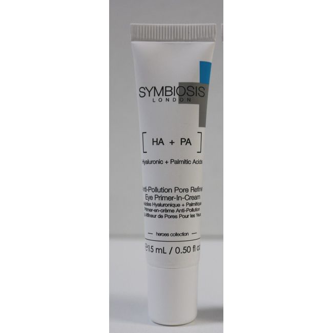 Symbiosis London Hyaluronic+Palmitic Acid Anti-Pollution Pore Refiner Eye Primer