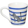 セラミック藍 マグカップ 猫 アルファベット N 13095
