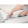 wolfcraft Professional Dual Blade Knife I 4200000 I for Cutting Solid Materials Using a Trapezium or Hook Blade