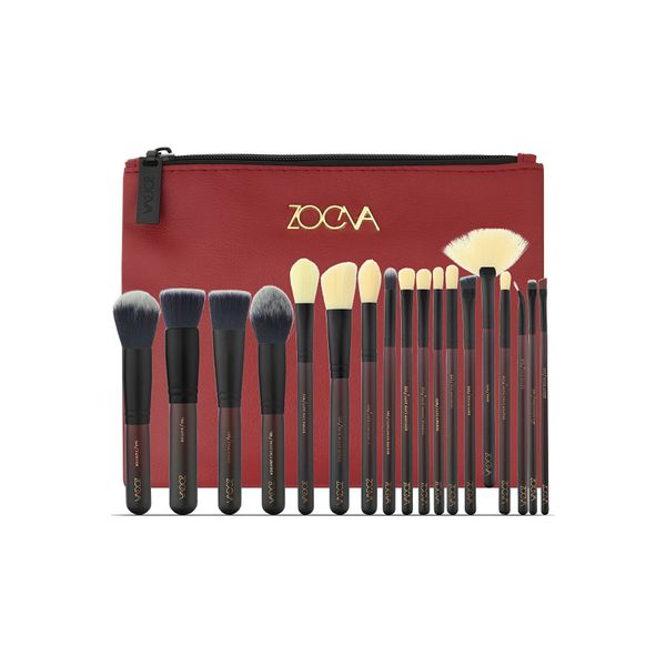 18 Pcs Brush Set & Bag - 18'li Fırça Seti & Çanta Modern Tasarım 826334