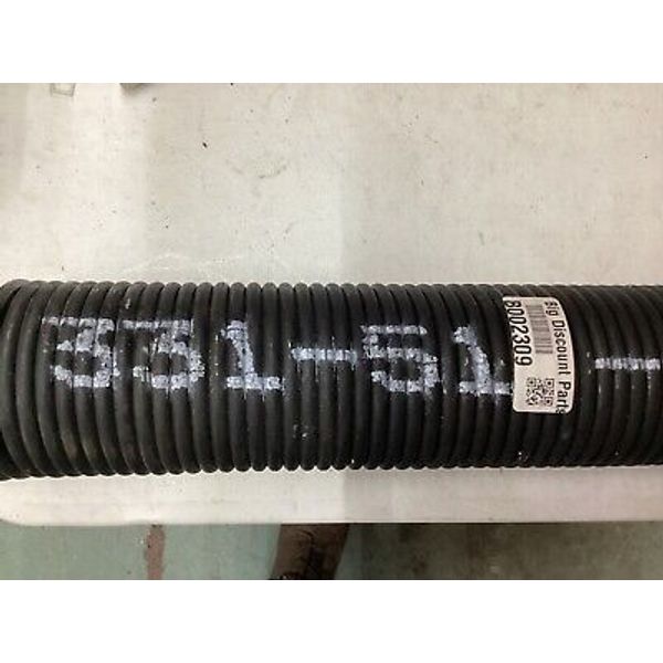 (QTY 1) 331-51 Garage Door Torsion Spring 224W SINGLE Wound 6" ID .331 51"