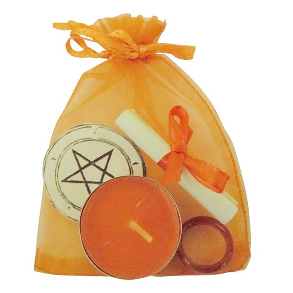 Agate Ring Witchcraft Spell Kit for Confidence Created by a Practicing Witch