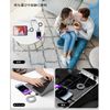 Magtame iPhone - Charging Cable, 2.4A Rapid Charging, Automatic Winding, Flat Flat Lightning Cable, MFi Certified, iPhone Charging Cave Memory Retention Lightning Cable, Compatible with iPhone