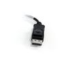 StarTech.com DisplayPort to DVI Adapter - Active Conversion - 1920x1200 - DP to DVI Single Link Converter for DVI-D Display (DP2DVIS) , Black