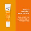 No7 Radiance+ Roll & Glow Eye Cream - Reviving & Illuminating Under Eye Cream Eye Roller - Color Correcting Vitamin C + Caffeine Eye Cream for Dark Circles, Puffiness & Dullness (15ml)