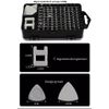 117PC Mini Micro Precision Screwdriver Set Ext Bar & 98 Bits Pry Tools Tweezers