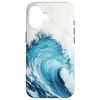 iPhone 16 Abstract Ocean Wave Nature Art Beach Case