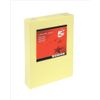 2 X Coloured Card Multifunctional 160gsm A4 Light Yellow [250 Sheets]