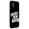 iPhone 11 Unlock New Level Speech Emblem Boy Girl Smartphone Case