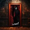 Ghost Face Door Cover