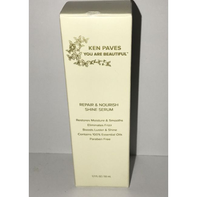 Ken Paves You Are Beautiful Repair & Nourish Shine Serum 1.7 fl oz New In Box