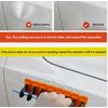 4X Puller Car Paintless Dent Removal Tool Tabs Glue Set Auto Body Repair Kit