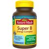 Nature Made Super B Energy Complex, Dietary Supplement for Brain Cell Function Support, 60 Softgels, 60 Day Supply