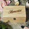 ukgiftstoreonline Large wooden making memoies keepsake box gift