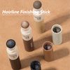 Hairline Powder Hair Root Touch Up, Instantly Conceals Hair Loss And Fills In Receding Hairlines Forehead Side Hair Filler Sweatproof Hairline Finishing Stick For Women Men (Medium Brown & Brown)