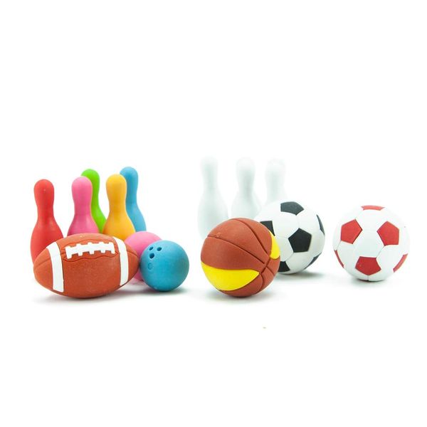 Iwako Japanese Sports Eraser Set (38329)