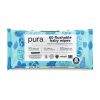 Pura Plastic Free Flushable Baby Wipes 60pk