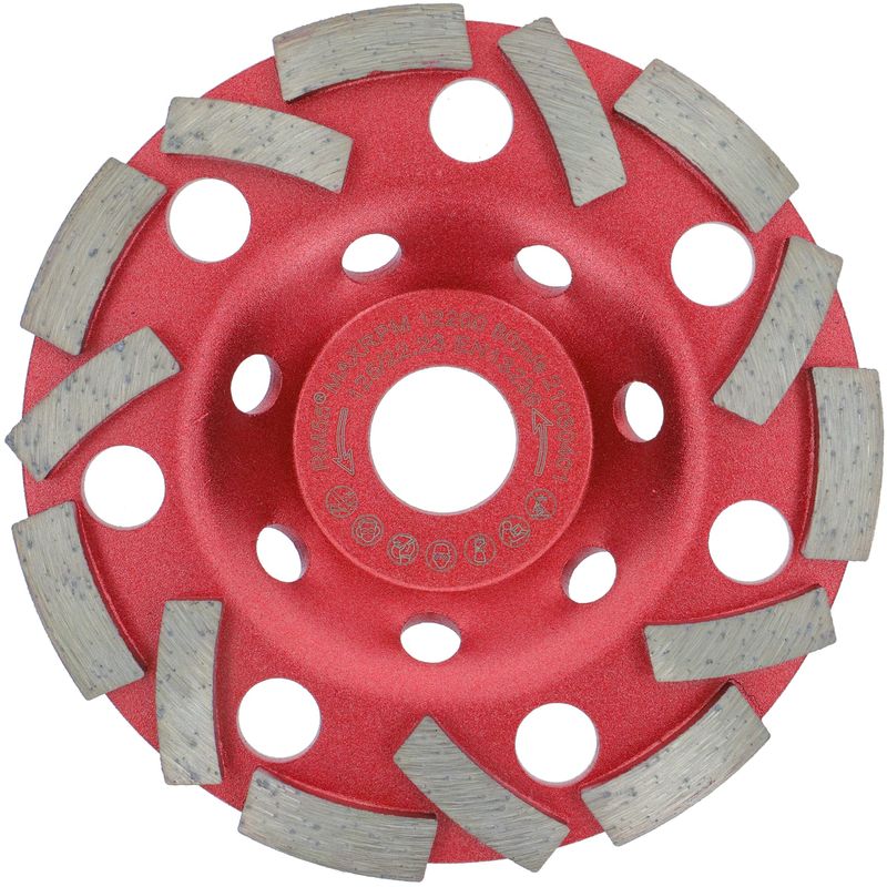 Silverline Diamant Beton En Steen Snijschijf - 150 X 22,23 Mm - Gesegmenteerd