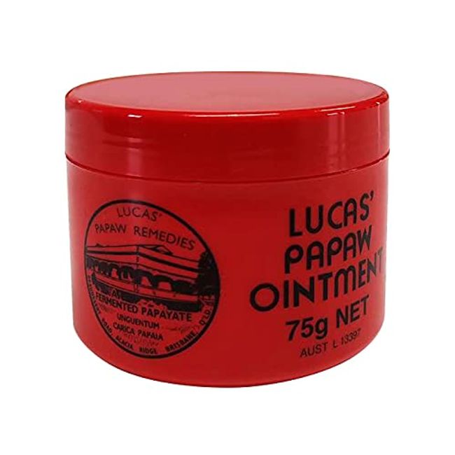 Lucas' Papaw Ointment Cream, 2.6 oz (75 g), Moisturizing Cream, Formulated with Papaya Natural Ingredients [Parallel Import]