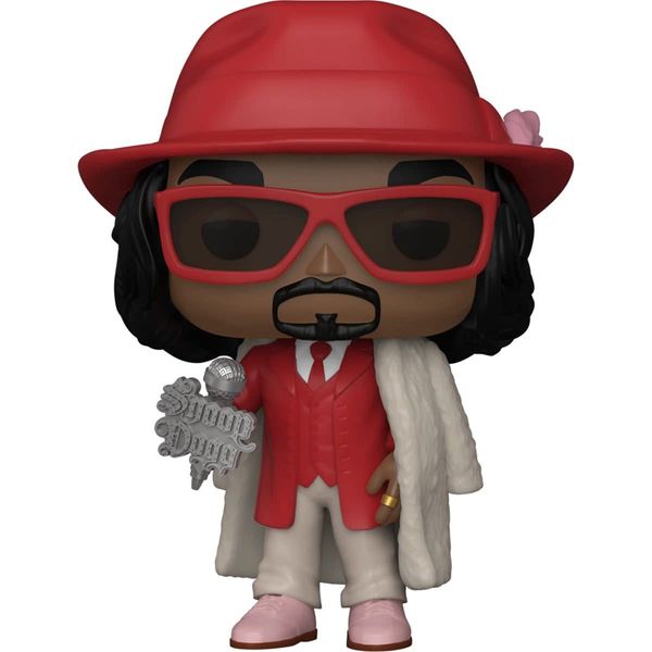 POP Rocks: Snoop Dogg with Fur Coat Funko Vinyl Figure (Bundled with Compatible Box Protector Case), Multicolored, 3.75 inches