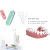 High Toughness Professional Toothpicks Sticks Dental Floss Picks 20 Picks Threader Flosser with 2 Storage Cases, flossing for Family,Hotel,Travel (10 pcs)
