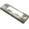 Satin Stainless Fully Lipped Strike Plate 120mm Long for Door Frames