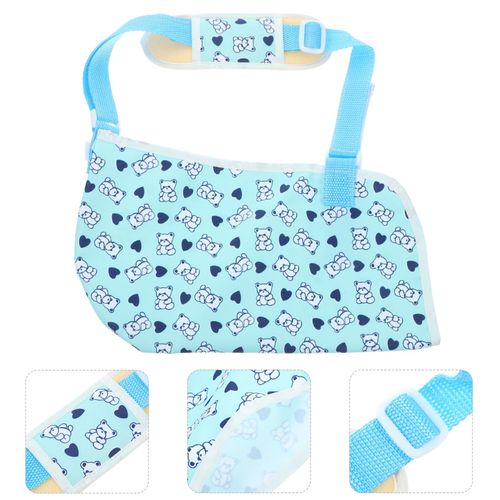HEALLILY Children Arm Sling Broken Arm Brace Kids Shoulder Immobilizer Medical Arm Sling with Shoulder Pad for Fits Toddlers Kids Youth Teens