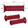 Bike Diamond Handle Grip Through Type, Light Brown