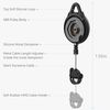 KIWI design VR Cable Management, 6 Packs VR Pulley System Compatible with Quest 3S/3/2/1/Pico/PSVR/PSVR2