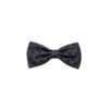 Mini Hair Bow Collection (Alligator Clip, Gray Polka Dots)