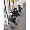 Rod-Runner 3 Rod Rack | White | Tri-Mount 3 Rod Holder Rack (MOUNT ONLY)