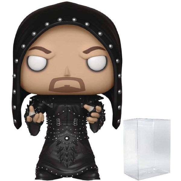 Funko WWE: Undertaker (Hooded) Pop! Vinyl Figure (Bundled with Compatible Pop Box Protector Case)