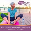 Wearever Women's Incontinence Underwear for Bladder Control with Super Absorbency - Reusable & Washable Leak Proof Underwear for Women Single Panty - (Beige) (5X) (Fits Hip 55-57")