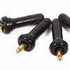 TPMS Tyre Valve Stems,4Pcs Rubber Sensor Valve Stem Snap In Type Tool for Car