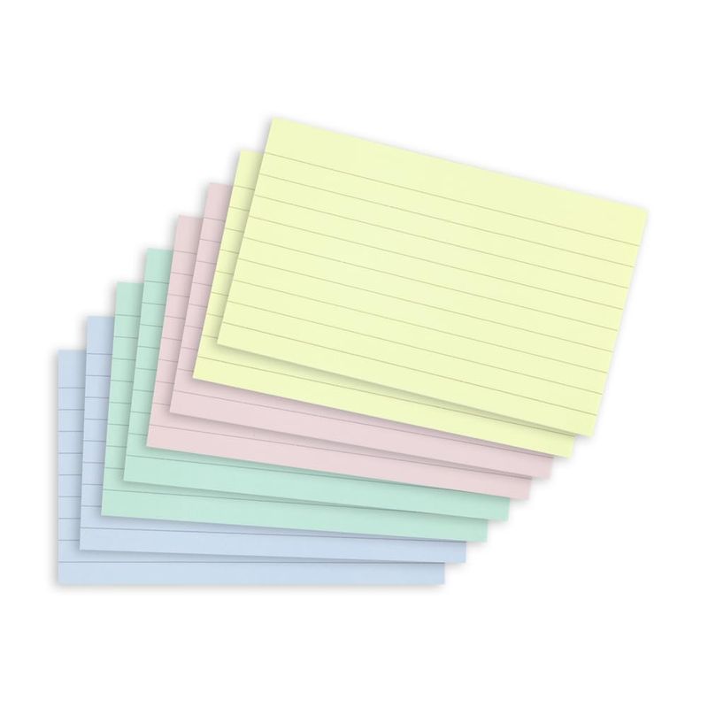 Summit Flash Cards, Revision Cards, 400 Pack Record Cards, 125 x 75 mm ...