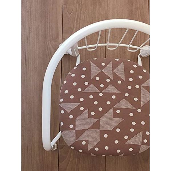 dimdim Bean Chair Dot Cocoa (White)
