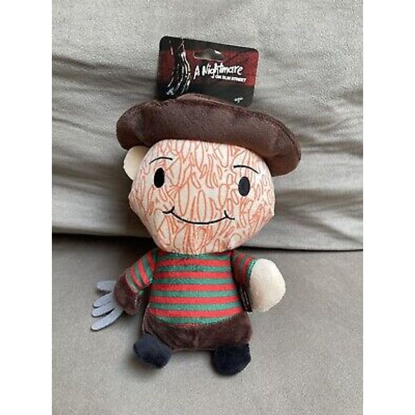 A Nightmare On Elm Street 9’’ Freddy Krueger Plush Squeaky Pet / Dog Toy NEW