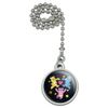 GRAPHICS & MORE Care Bears: Unlock The Magic Funshine, Grumpy and Cheer Ceiling Fan and Light Pull Chain