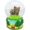 b1020108 animal friends snow globe elephant