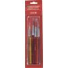 Brunnen 1048932 School Paintbrush Set Triangular 0, 2, 4, 6, 8, 10