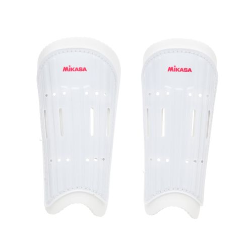 Mikasa MG-1002 SS Soccer Futsal Shin Guard, White,