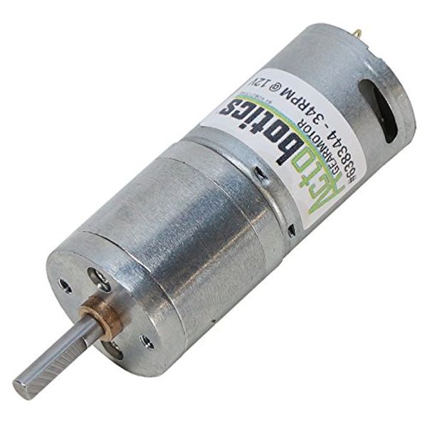 34 RPM 6-18V Econ Gearmotor