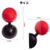 YFFSFDC Car One-Touch Start Button Lever Engine Start Joystick Spherical Car Ignition Button Cover Easy Installation (Red)