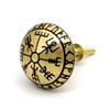 6 Handmade Viking Compass Brass Knobs Viking Decor Brass Cabinet Knobs | Bedroom Cupboard Door, Weathered Drawer Knobs Ideal for Any Home, Kitchen or Office | Hardware for Kitchen Cabinet Knobs