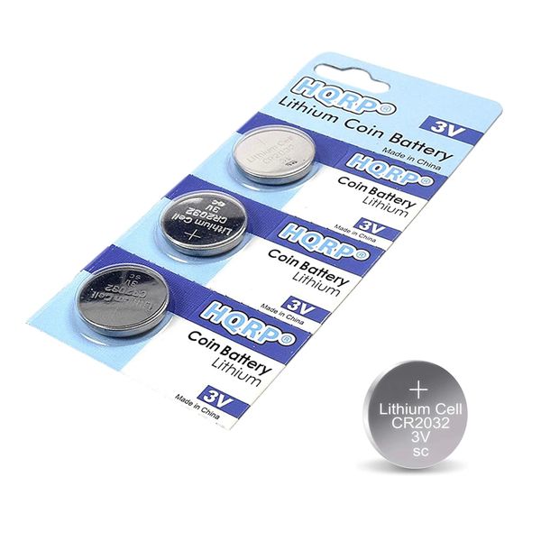 HQRP 3-Pack Lithium Battery Compatible with Timex Ironman Triathlon Sleek Fitness Tracker